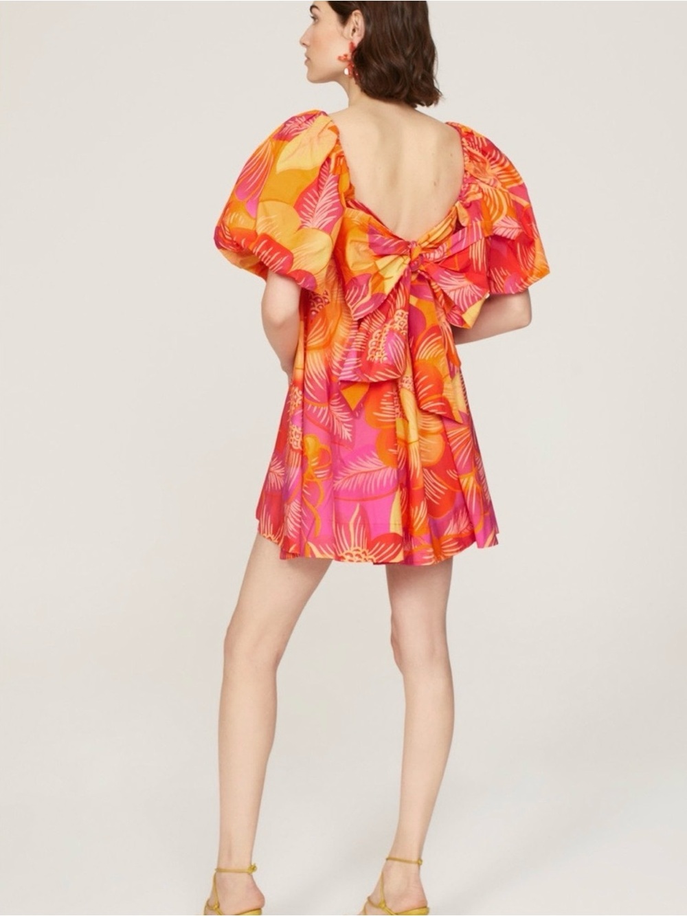 FARM RIO Summer Garden Dress Floral Rafiant Pink & Orange
sz m
Cotton - Picture 9 of 13